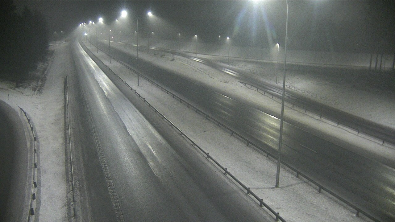 Weather Camera Image Väg 4 Uleåborg, Isko, Oulu, Pohjois-Pohjanmaa