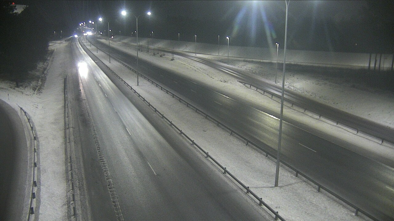 Weather Camera Image Väg 4 Uleåborg, Isko, Oulu, Pohjois-Pohjanmaa