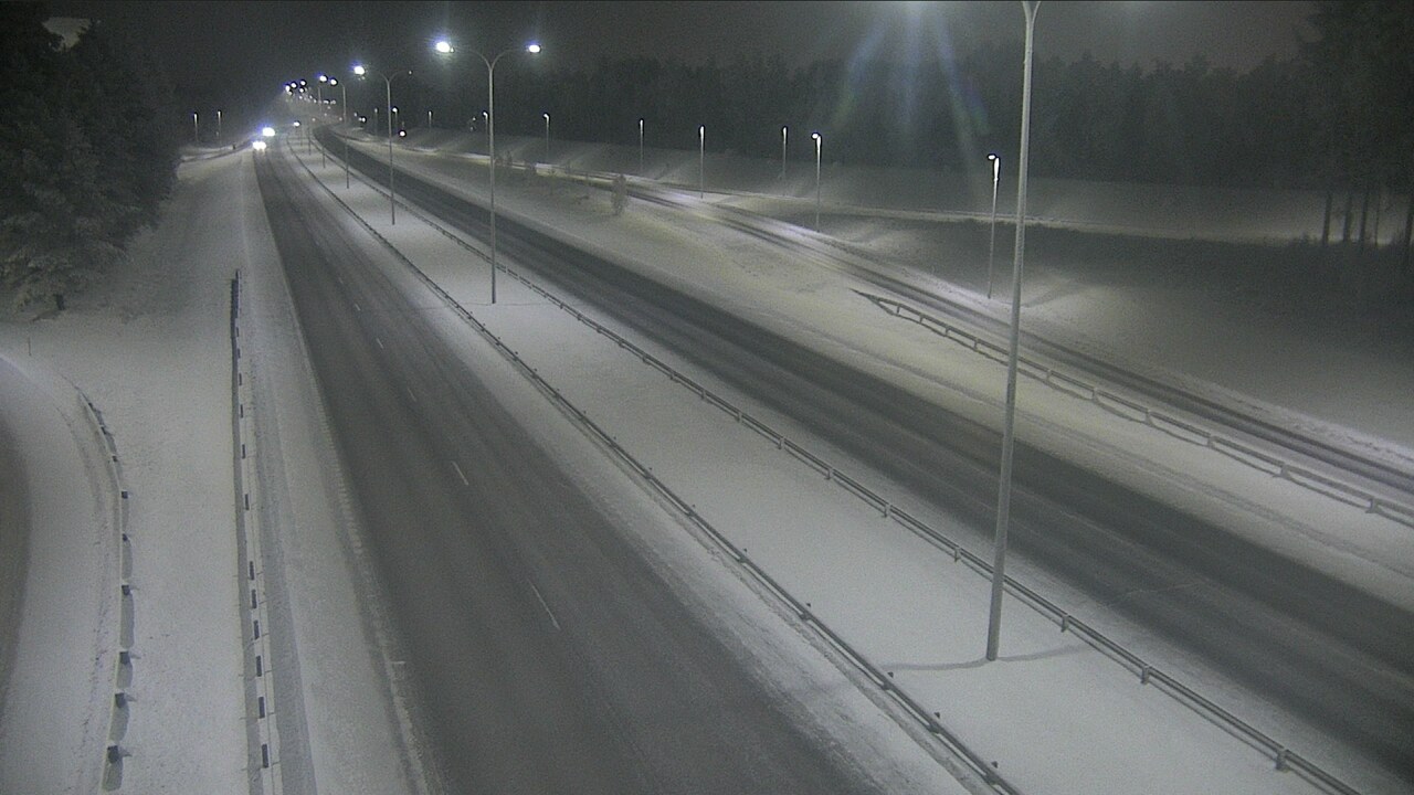 Weather Camera Image Road 4 Oulu, Isko, Oulu, Pohjois-Pohjanmaa