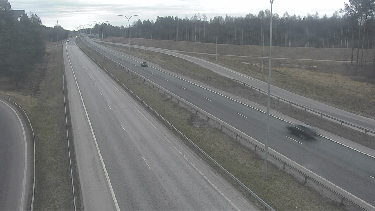 Weather Camera Image Road 4 Oulu, Isko, Oulu, Pohjois-Pohjanmaa