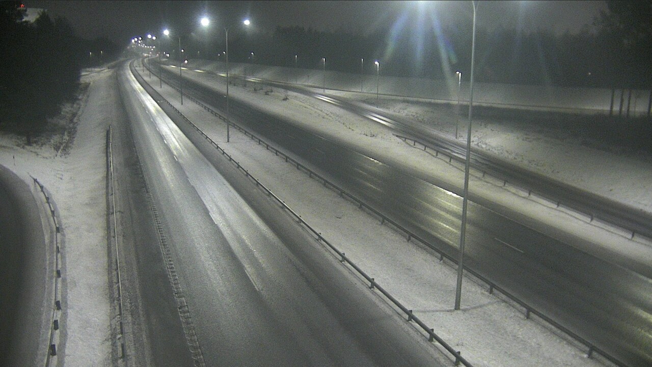 Weather Camera Image Väg 4 Uleåborg, Isko, Oulu, Pohjois-Pohjanmaa