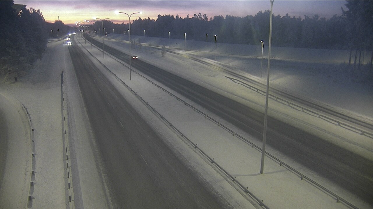 Weather Camera Image Road 4 Oulu, Isko, Oulu, Pohjois-Pohjanmaa