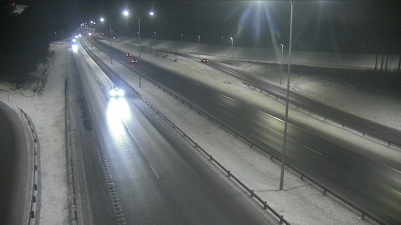 Weather Camera Image Väg 4 Uleåborg, Isko, Oulu, Pohjois-Pohjanmaa