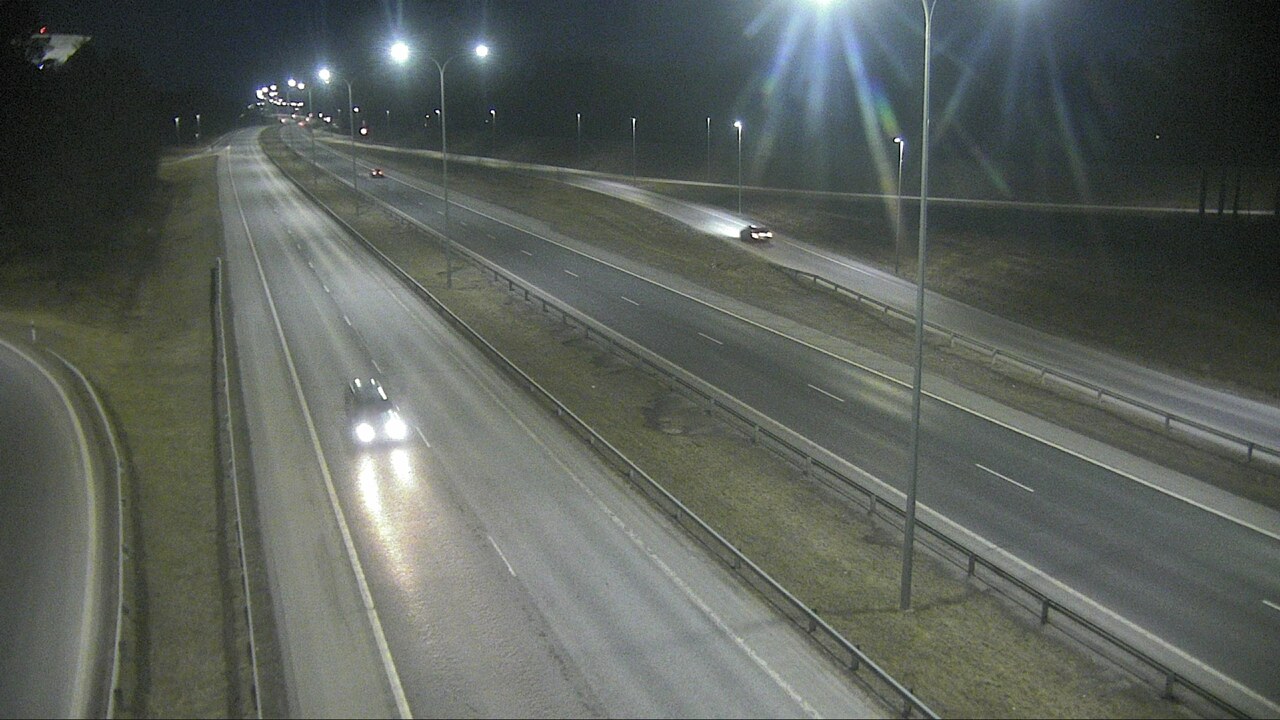 Weather Camera Image Väg 4 Uleåborg, Isko, Oulu, Pohjois-Pohjanmaa