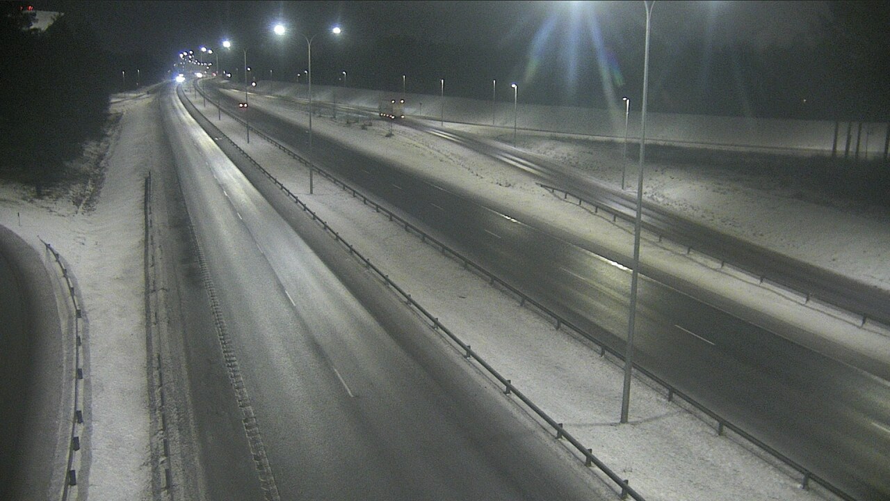 Weather Camera Image Väg 4 Uleåborg, Isko, Oulu, Pohjois-Pohjanmaa