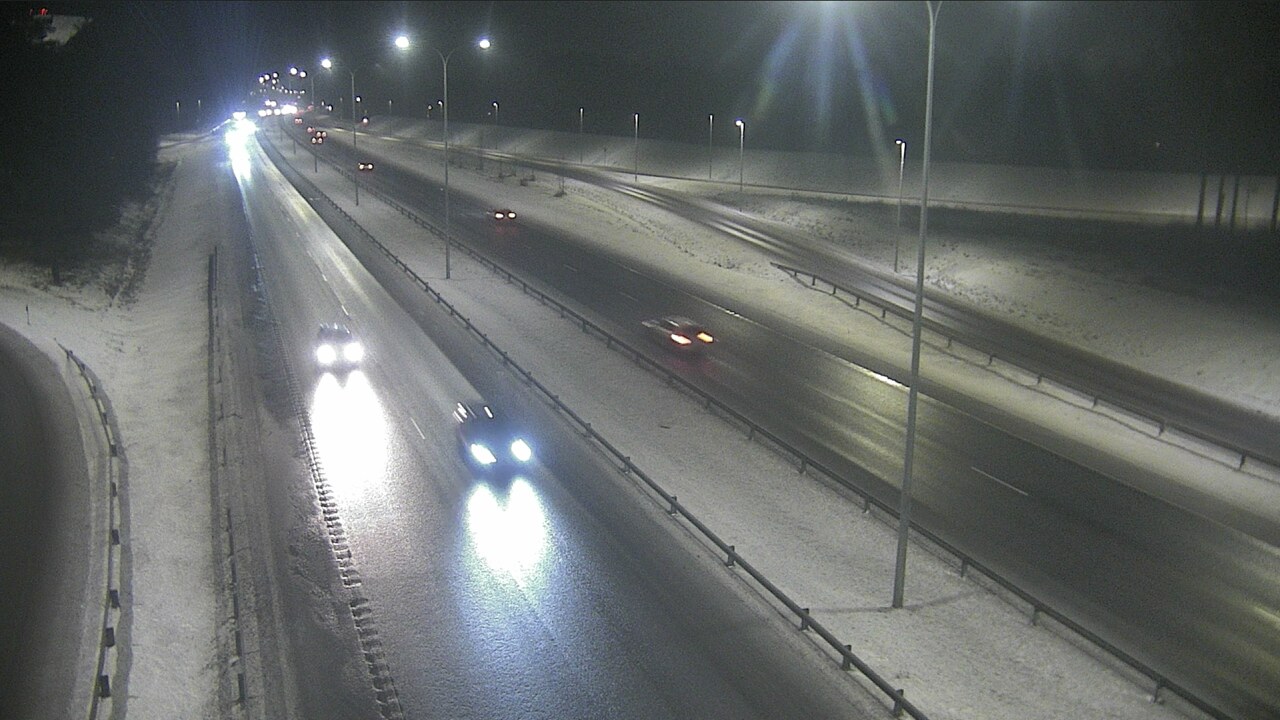 Weather Camera Image Väg 4 Uleåborg, Isko, Oulu, Pohjois-Pohjanmaa