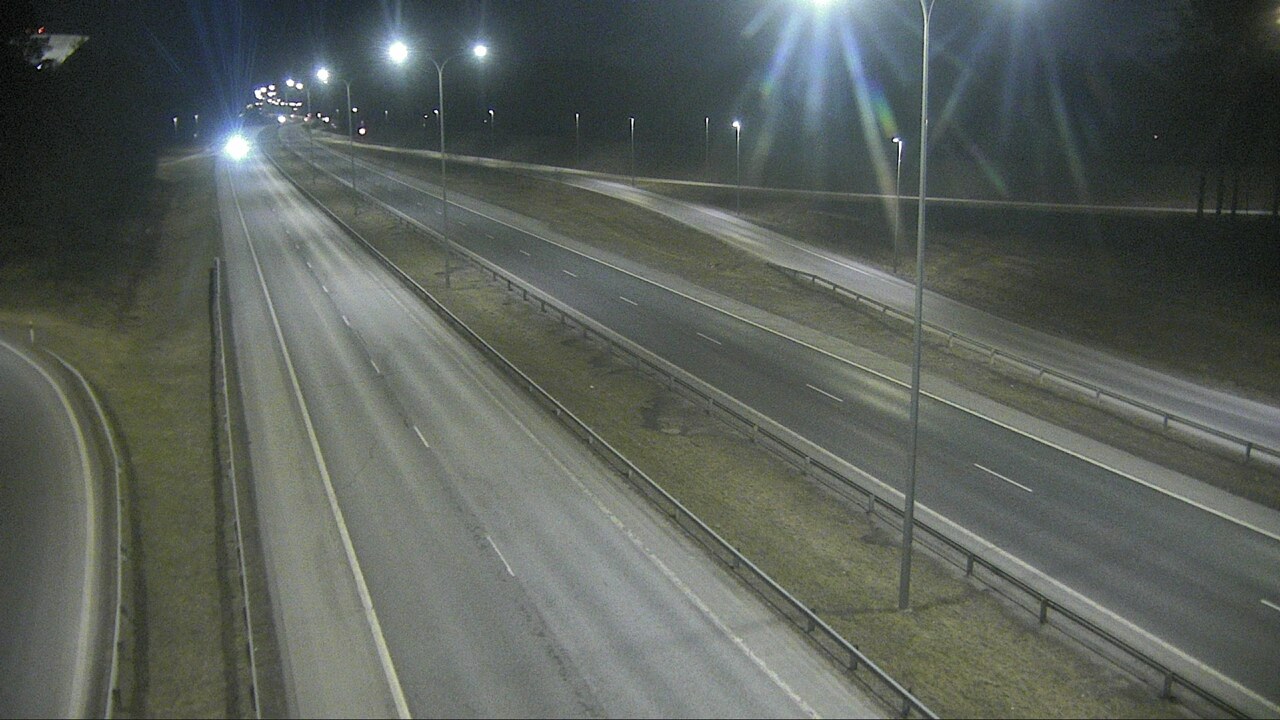 Weather Camera Image Väg 4 Uleåborg, Isko, Oulu, Pohjois-Pohjanmaa