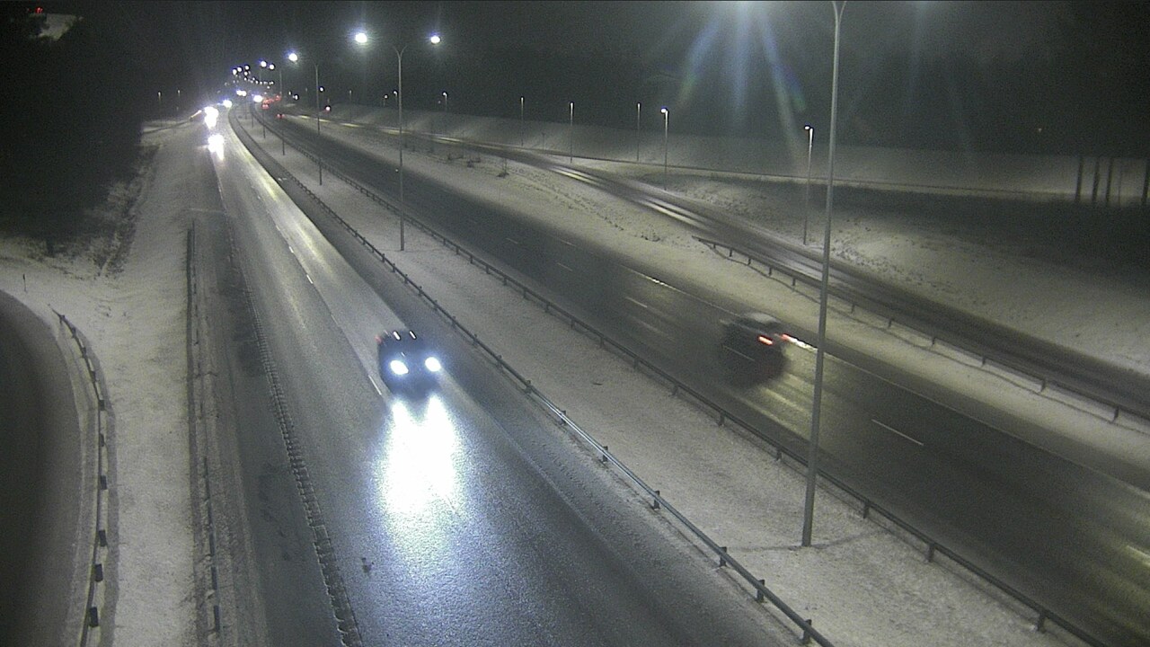 Weather Camera Image Väg 4 Uleåborg, Isko, Oulu, Pohjois-Pohjanmaa