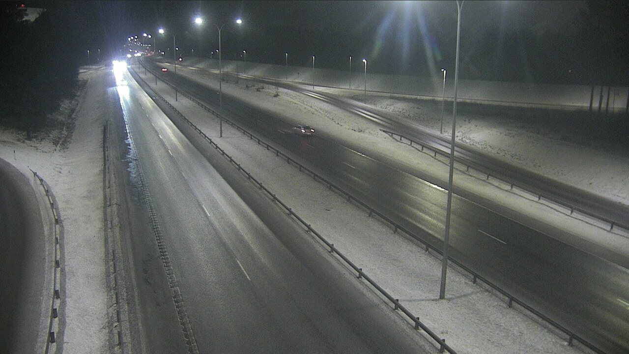 Weather Camera Image Väg 4 Uleåborg, Isko, Oulu, Pohjois-Pohjanmaa