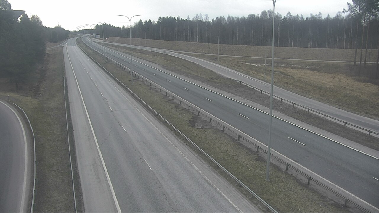 Weather Camera Image Road 4 Oulu, Isko, Oulu, Pohjois-Pohjanmaa