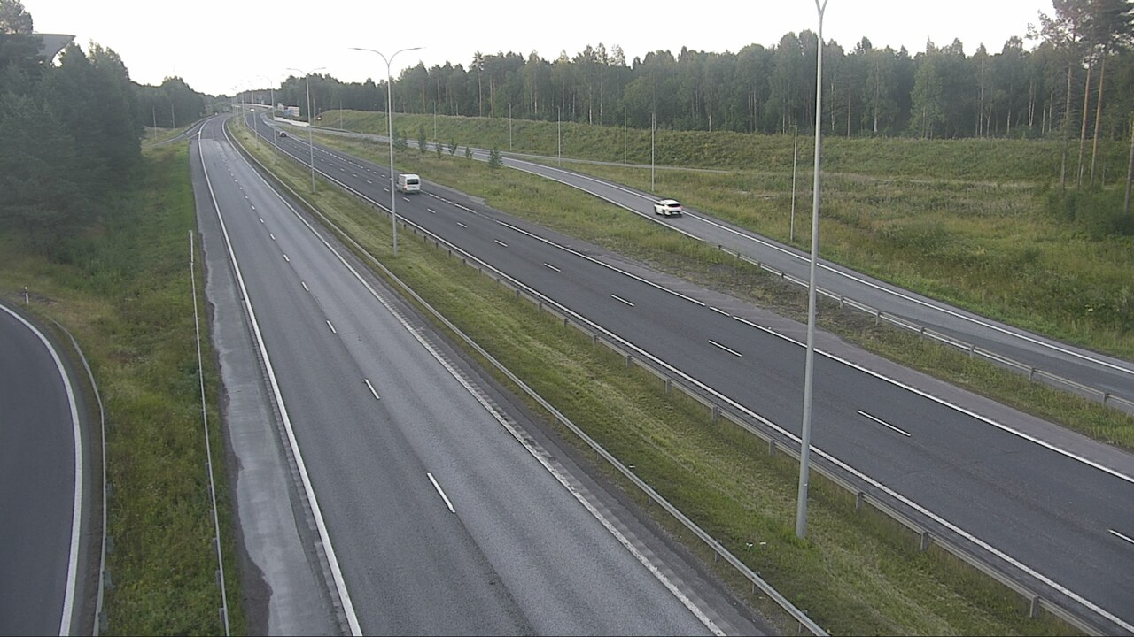 Weather Camera Image Road 4 Oulu, Isko, Oulu, Pohjois-Pohjanmaa