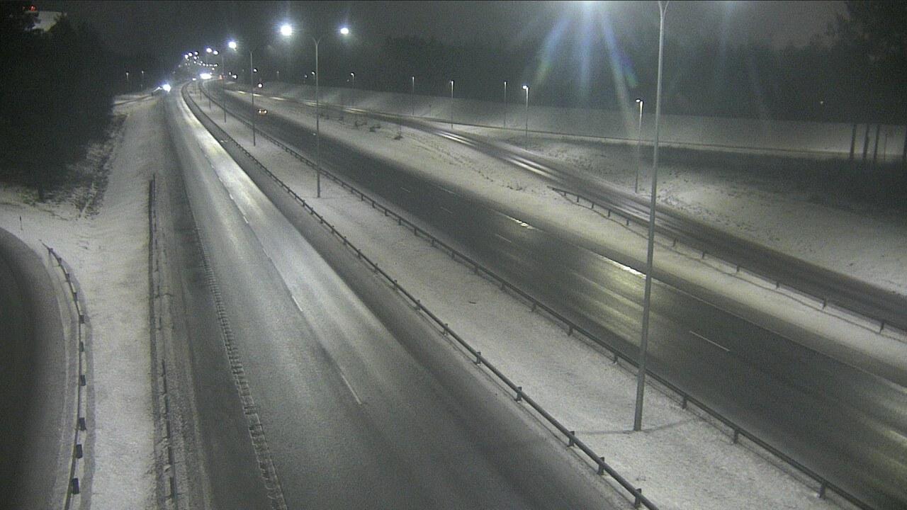 Weather Camera Image Väg 4 Uleåborg, Isko, Oulu, Pohjois-Pohjanmaa