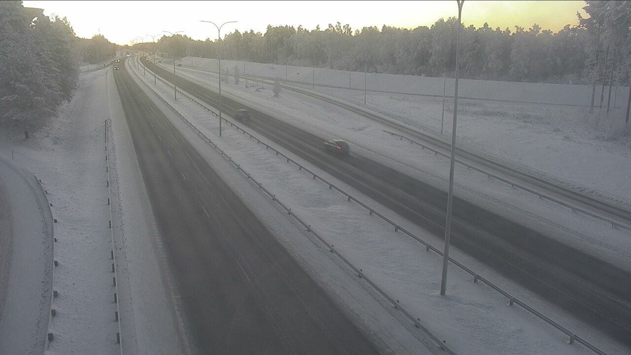 Weather Camera Image Road 4 Oulu, Isko, Oulu, Pohjois-Pohjanmaa