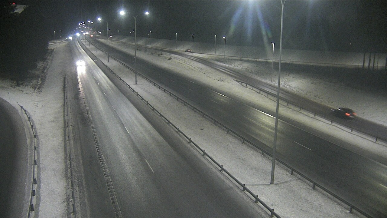 Weather Camera Image Väg 4 Uleåborg, Isko, Oulu, Pohjois-Pohjanmaa