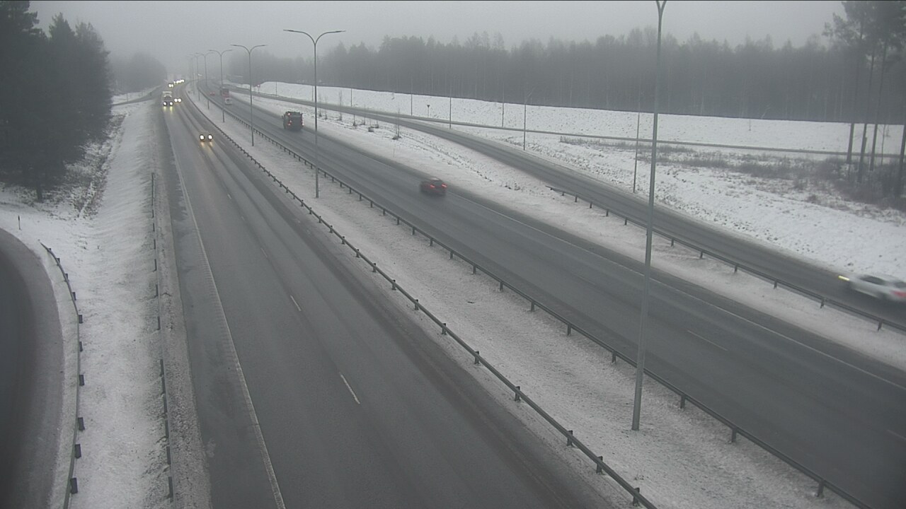 Weather Camera Image Road 4 Oulu, Isko, Oulu, Pohjois-Pohjanmaa