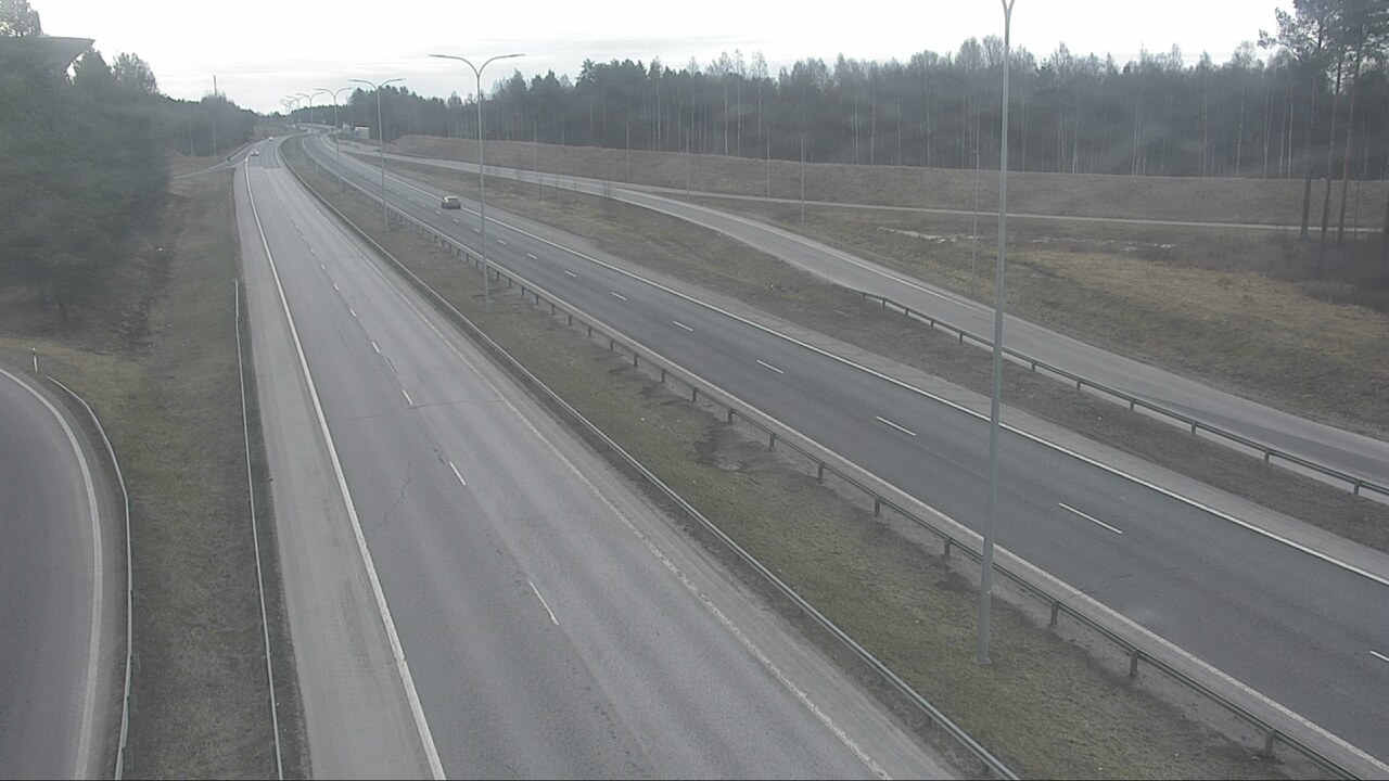 Weather Camera Image Road 4 Oulu, Isko, Oulu, Pohjois-Pohjanmaa