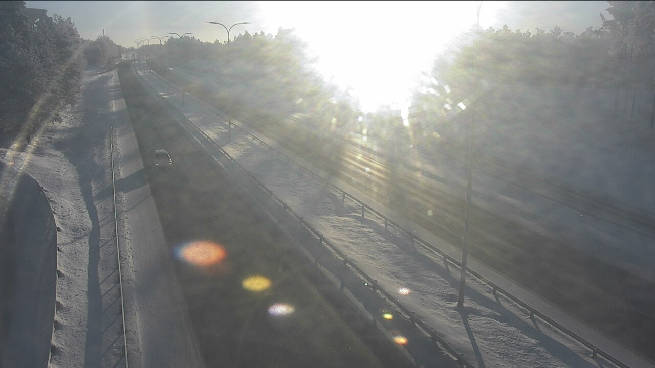 Weather Camera Image Väg 4 Uleåborg, Isko, Oulu, Pohjois-Pohjanmaa