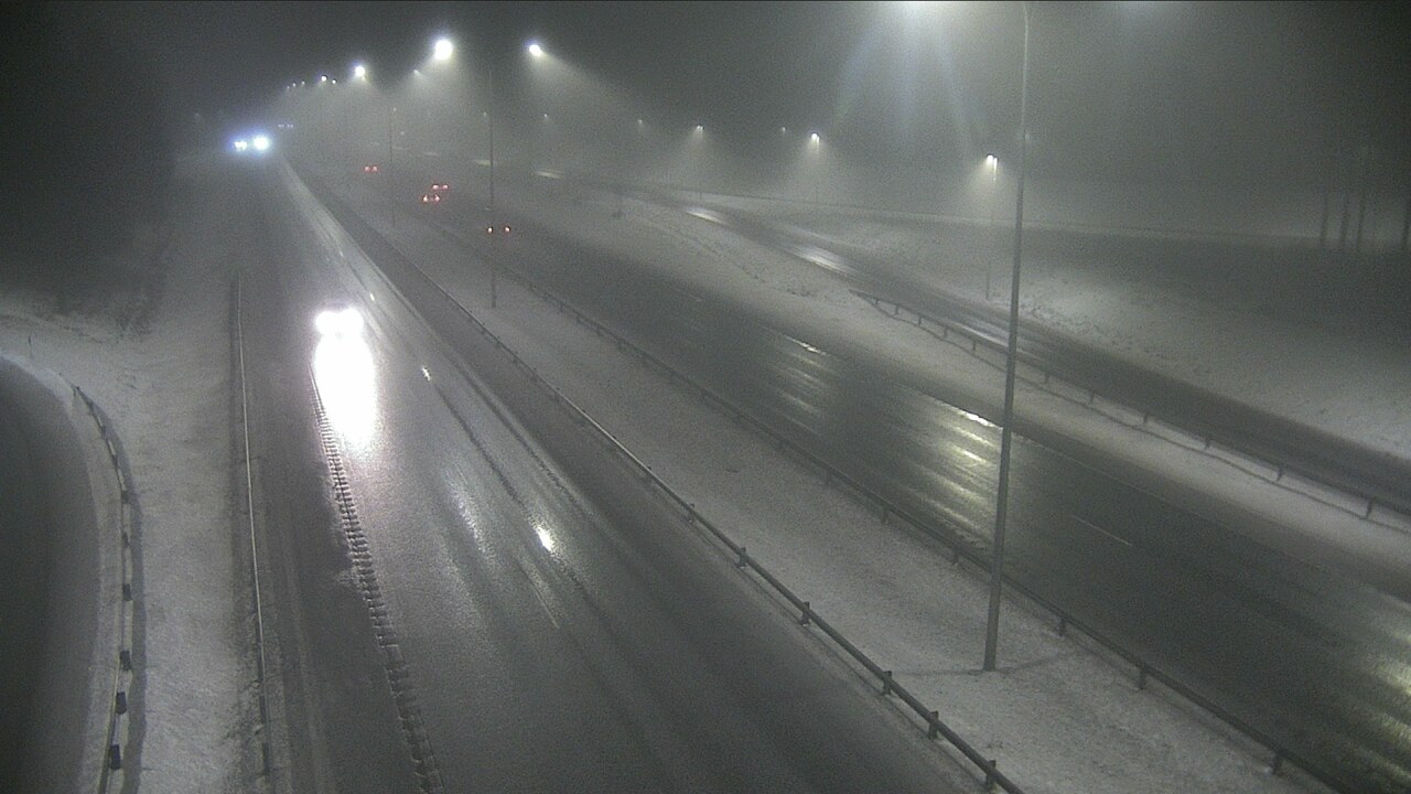 Weather Camera Image Väg 4 Uleåborg, Isko, Oulu, Pohjois-Pohjanmaa