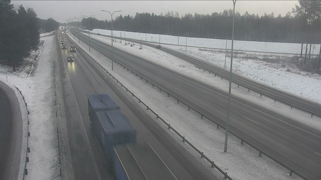 Weather Camera Image Road 4 Oulu, Isko, Oulu, Pohjois-Pohjanmaa