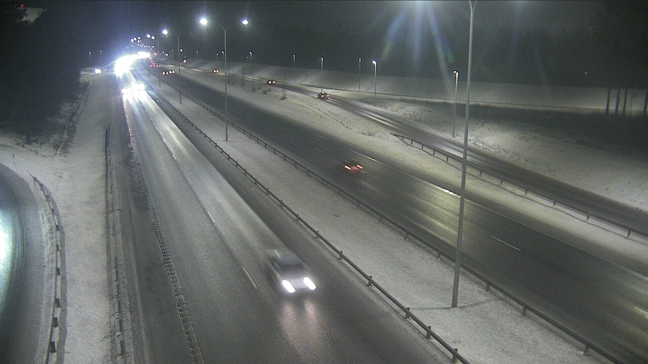 Weather Camera Image Väg 4 Uleåborg, Isko, Oulu, Pohjois-Pohjanmaa