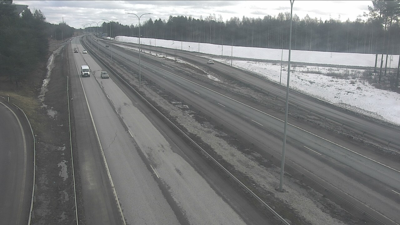 Weather Camera Image Väg 4 Uleåborg, Isko, Oulu, Pohjois-Pohjanmaa