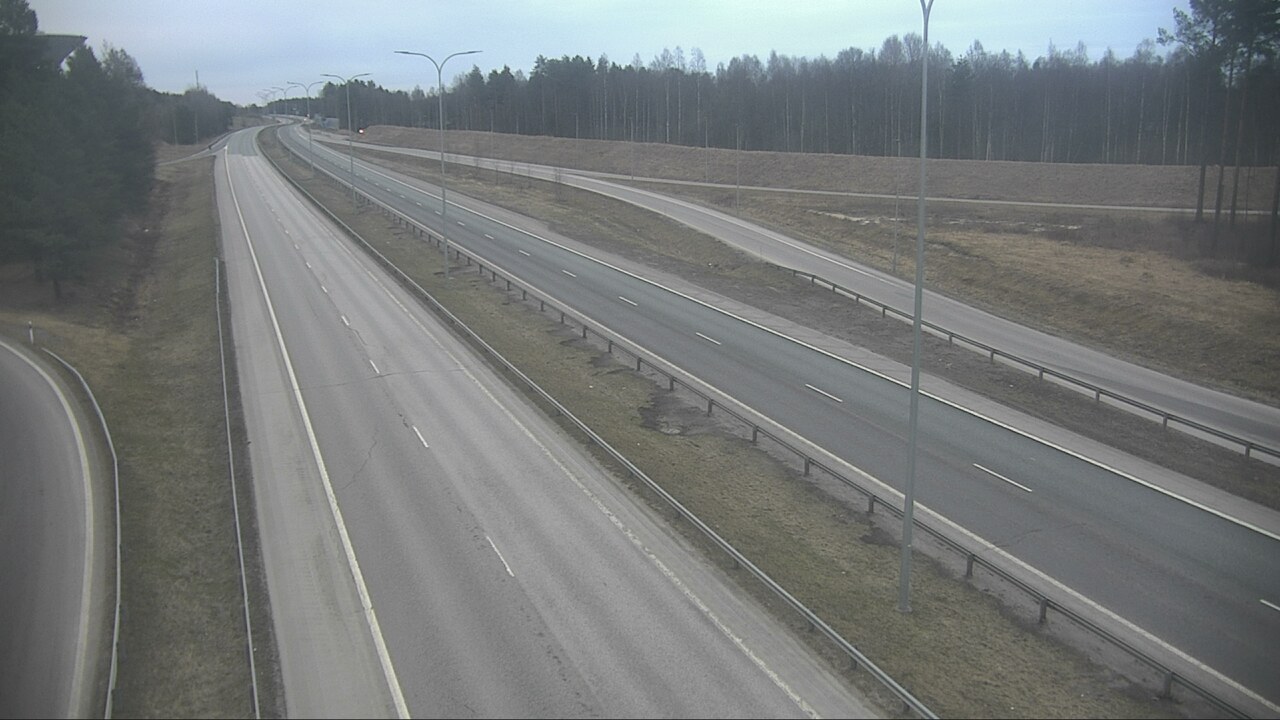 Weather Camera Image Väg 4 Uleåborg, Isko, Oulu, Pohjois-Pohjanmaa