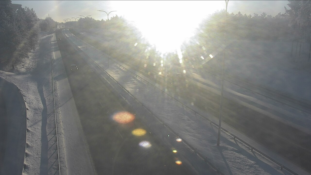 Weather Camera Image Väg 4 Uleåborg, Isko, Oulu, Pohjois-Pohjanmaa