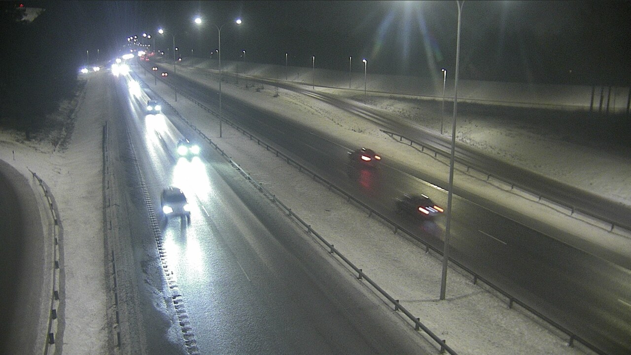 Weather Camera Image Väg 4 Uleåborg, Isko, Oulu, Pohjois-Pohjanmaa