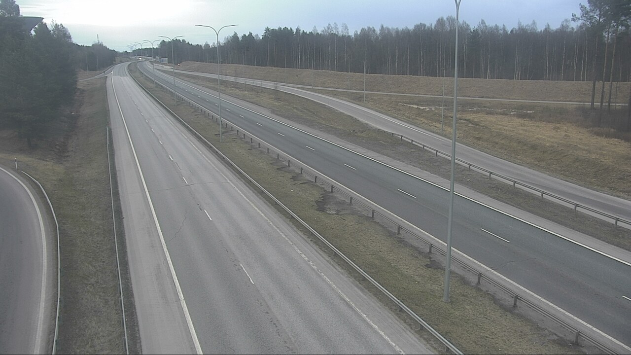 Weather Camera Image Road 4 Oulu, Isko, Oulu, Pohjois-Pohjanmaa