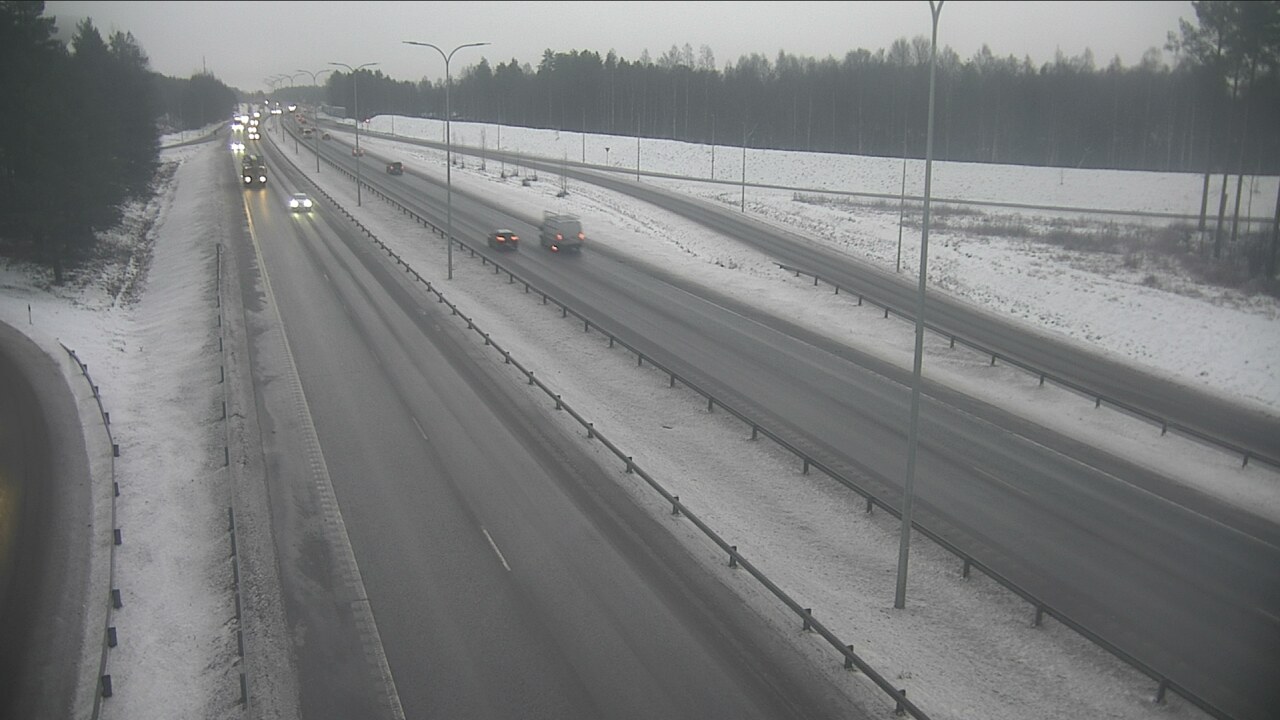 Weather Camera Image Road 4 Oulu, Isko, Oulu, Pohjois-Pohjanmaa