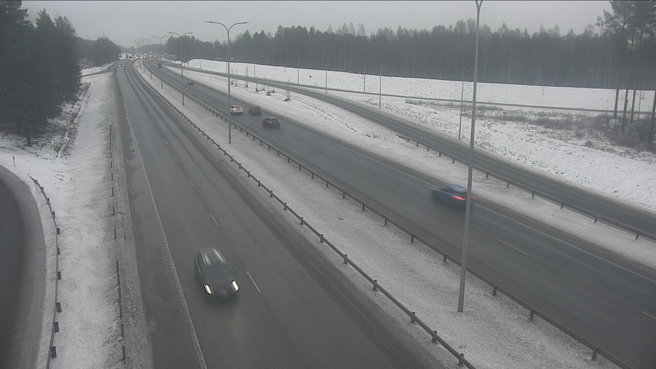 Weather Camera Image Road 4 Oulu, Isko, Oulu, Pohjois-Pohjanmaa