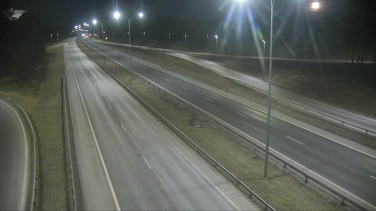 Weather Camera Image Väg 4 Uleåborg, Isko, Oulu, Pohjois-Pohjanmaa