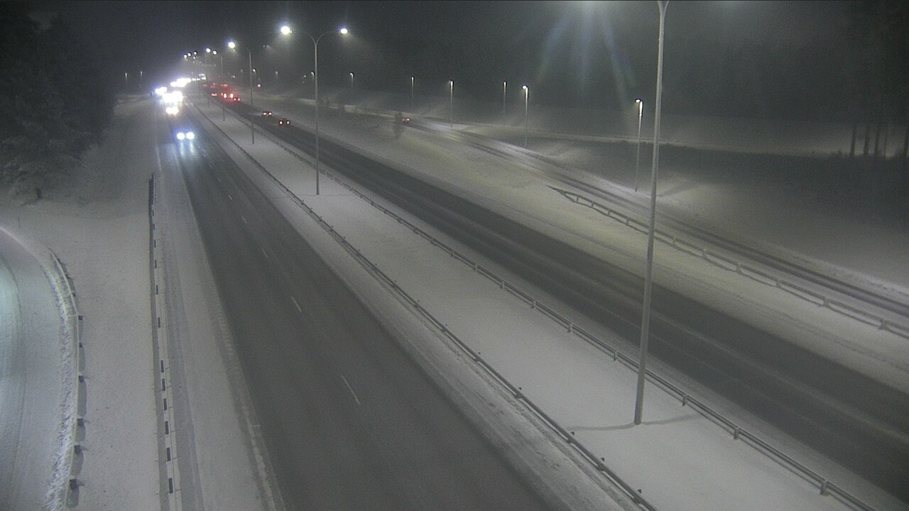 Weather Camera Image Road 4 Oulu, Isko, Oulu, Pohjois-Pohjanmaa