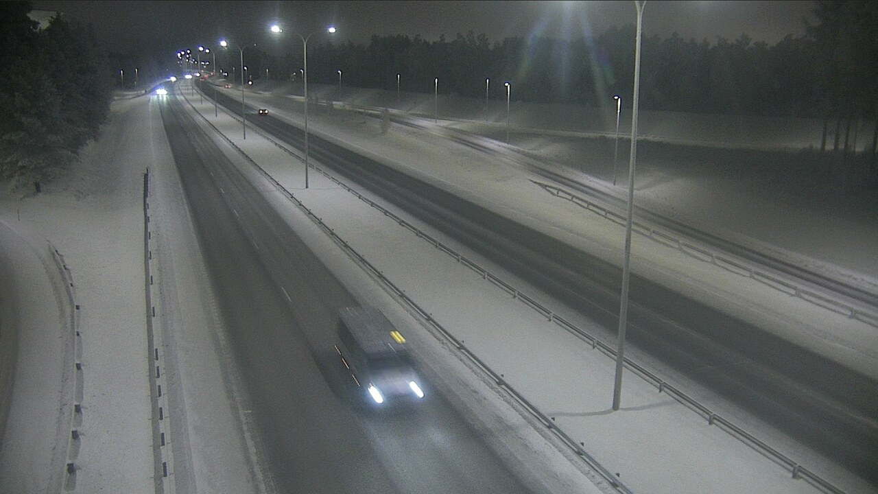 Weather Camera Image Road 4 Oulu, Isko, Oulu, Pohjois-Pohjanmaa