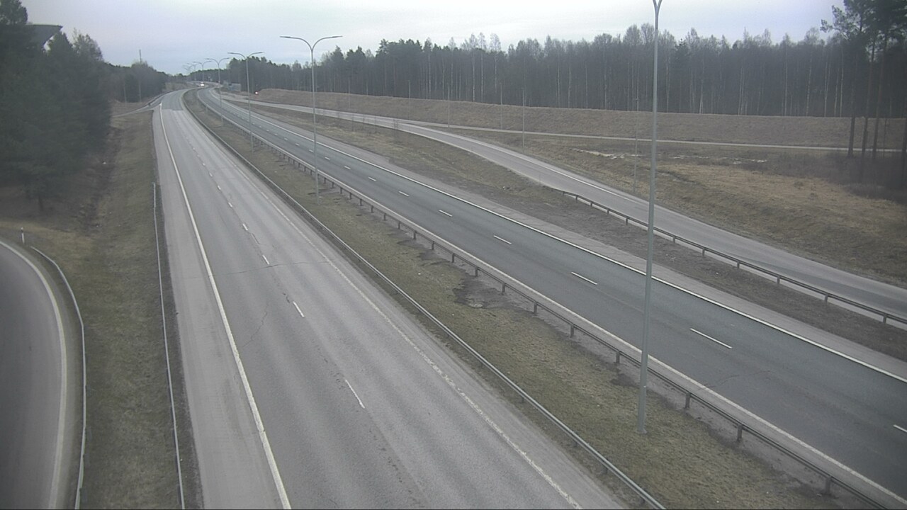 Weather Camera Image Väg 4 Uleåborg, Isko, Oulu, Pohjois-Pohjanmaa