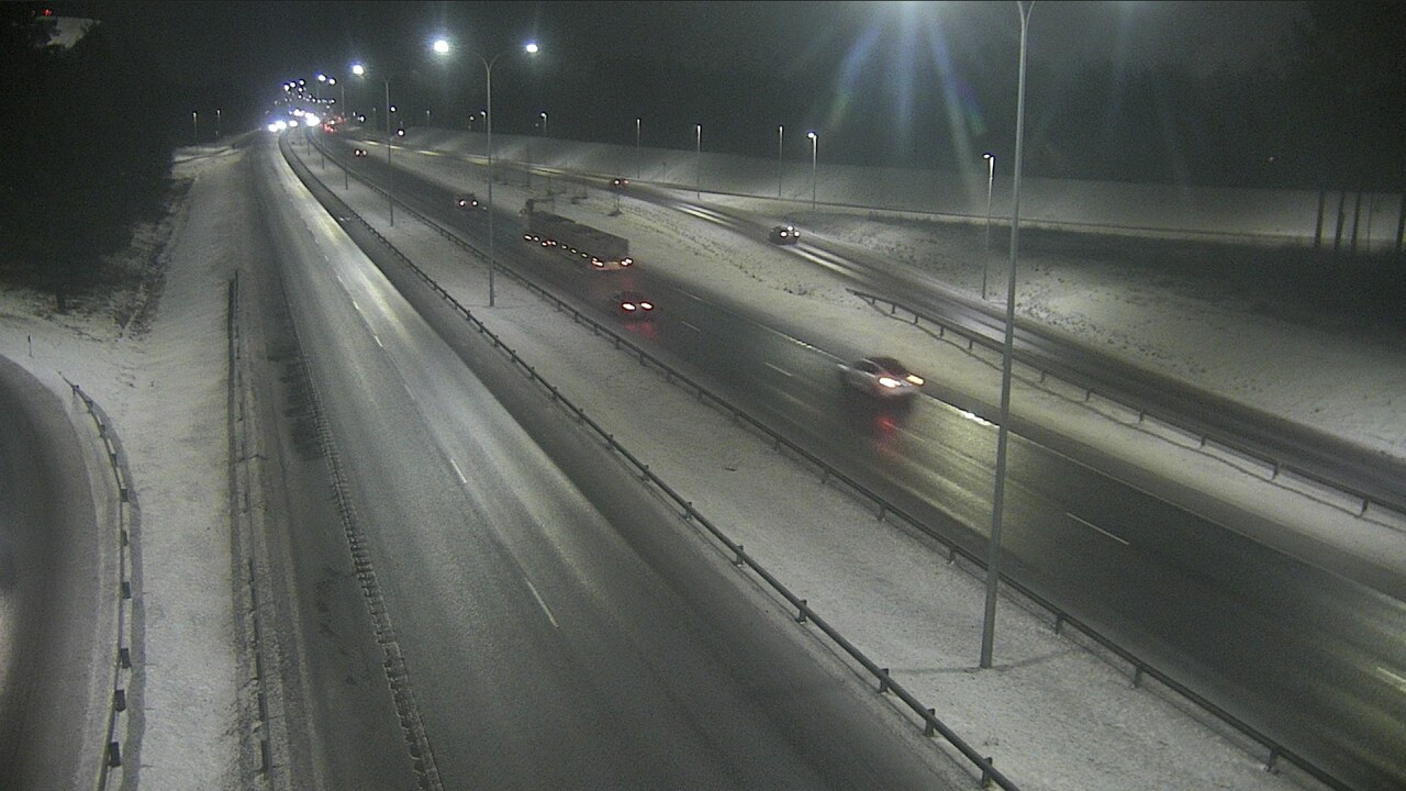 Weather Camera Image Väg 4 Uleåborg, Isko, Oulu, Pohjois-Pohjanmaa