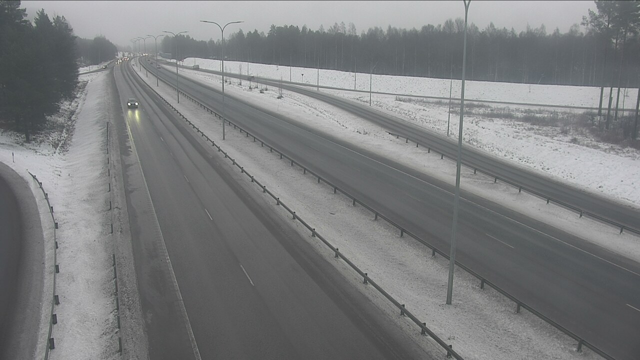Weather Camera Image Road 4 Oulu, Isko, Oulu, Pohjois-Pohjanmaa