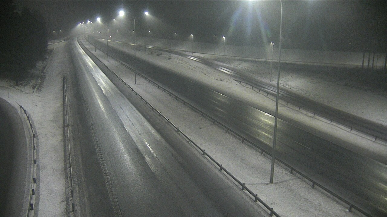 Weather Camera Image Väg 4 Uleåborg, Isko, Oulu, Pohjois-Pohjanmaa