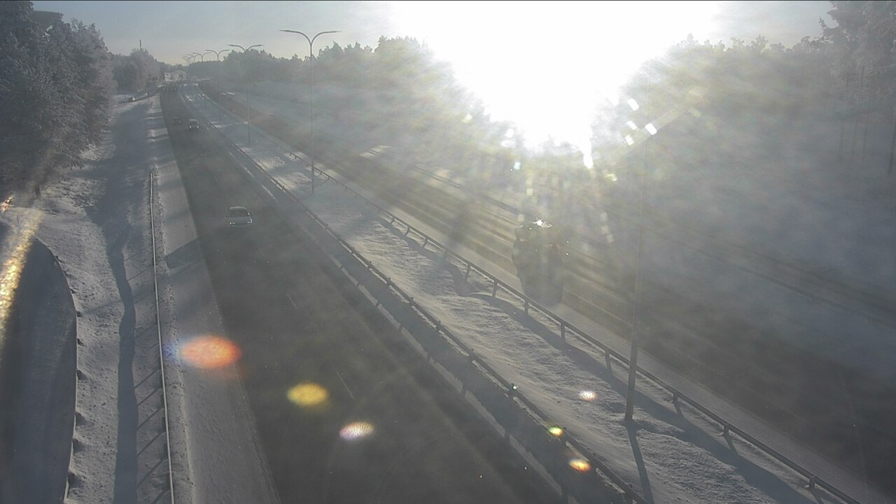 Weather Camera Image Väg 4 Uleåborg, Isko, Oulu, Pohjois-Pohjanmaa