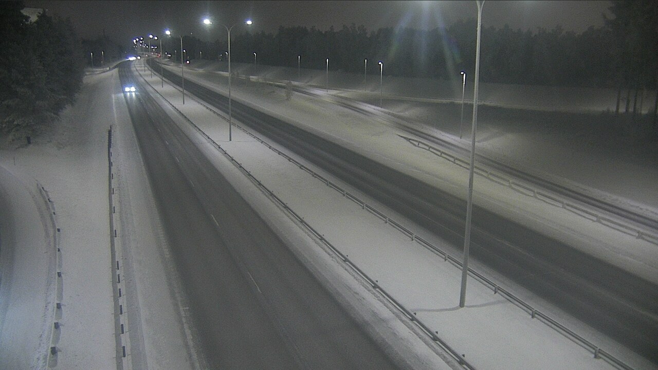 Weather Camera Image Road 4 Oulu, Isko, Oulu, Pohjois-Pohjanmaa