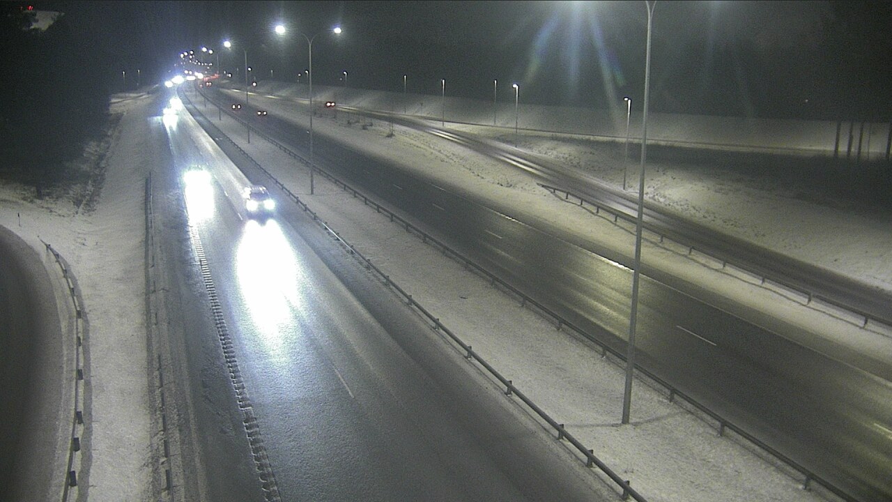 Weather Camera Image Väg 4 Uleåborg, Isko, Oulu, Pohjois-Pohjanmaa