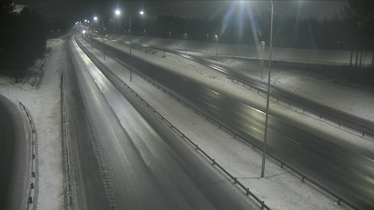 Weather Camera Image Väg 4 Uleåborg, Isko, Oulu, Pohjois-Pohjanmaa