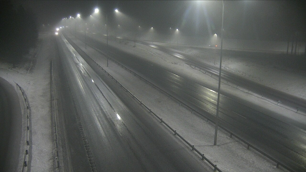 Weather Camera Image Väg 4 Uleåborg, Isko, Oulu, Pohjois-Pohjanmaa