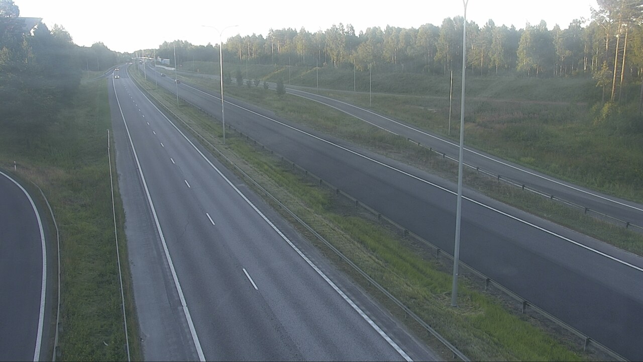 Weather Camera Image Väg 4 Uleåborg, Isko, Oulu, Pohjois-Pohjanmaa