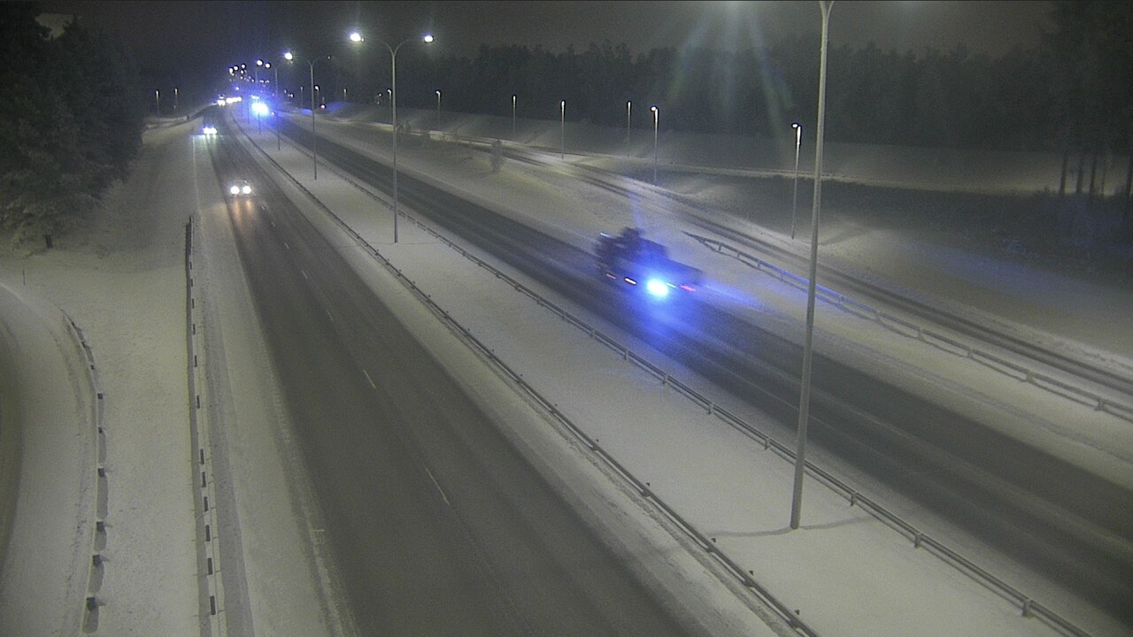 Weather Camera Image Road 4 Oulu, Isko, Oulu, Pohjois-Pohjanmaa