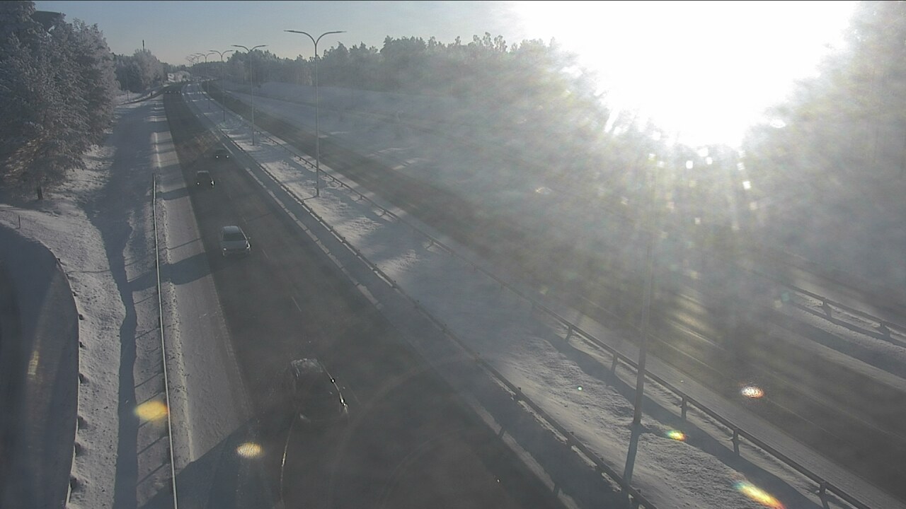 Weather Camera Image Väg 4 Uleåborg, Isko, Oulu, Pohjois-Pohjanmaa