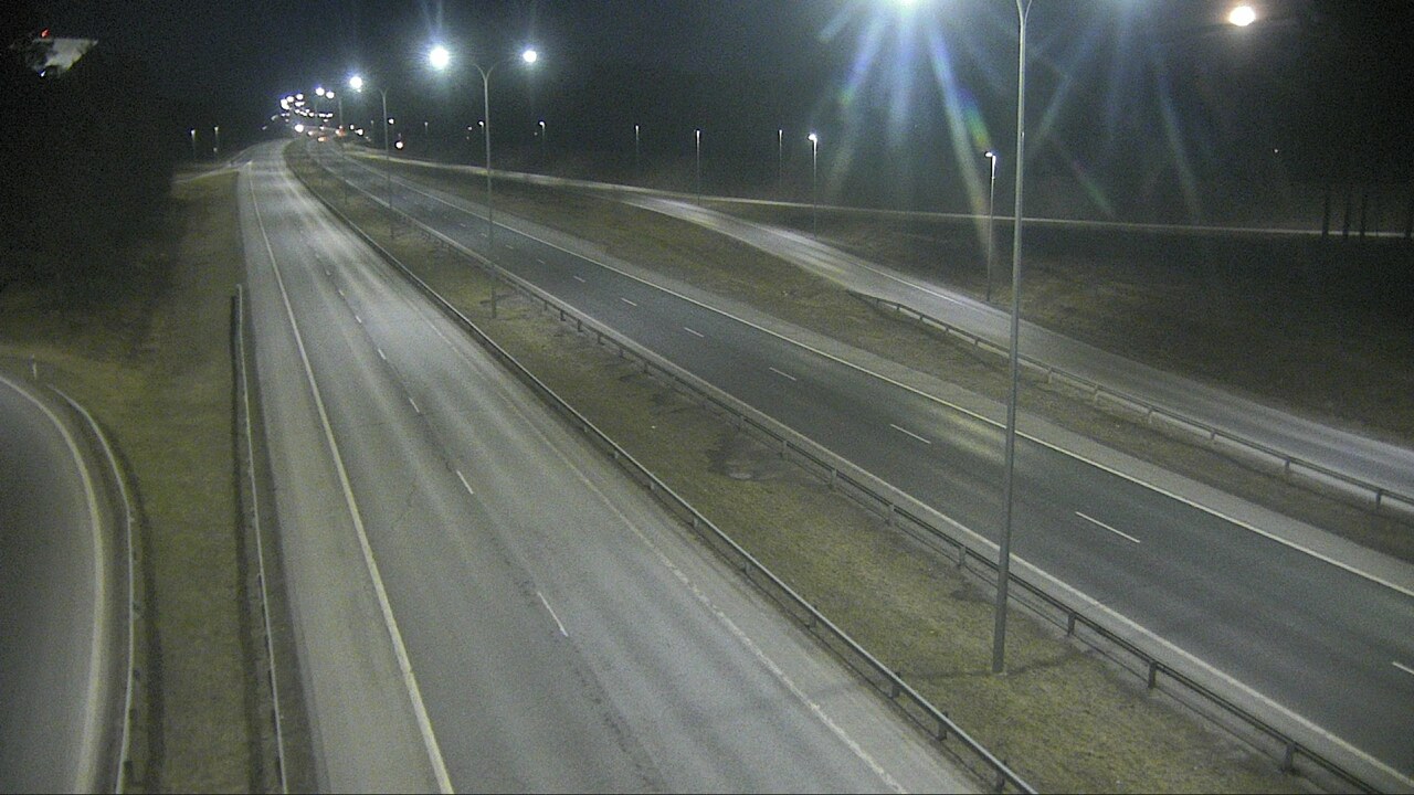 Weather Camera Image Väg 4 Uleåborg, Isko, Oulu, Pohjois-Pohjanmaa