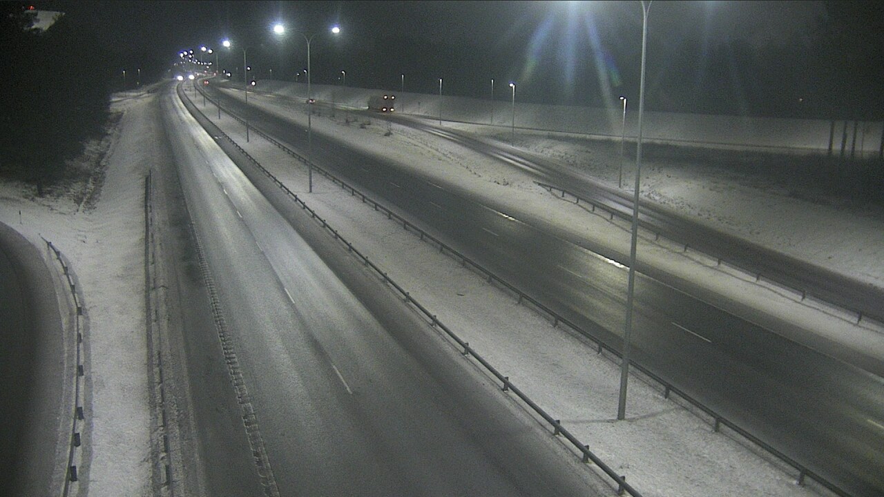 Weather Camera Image Väg 4 Uleåborg, Isko, Oulu, Pohjois-Pohjanmaa