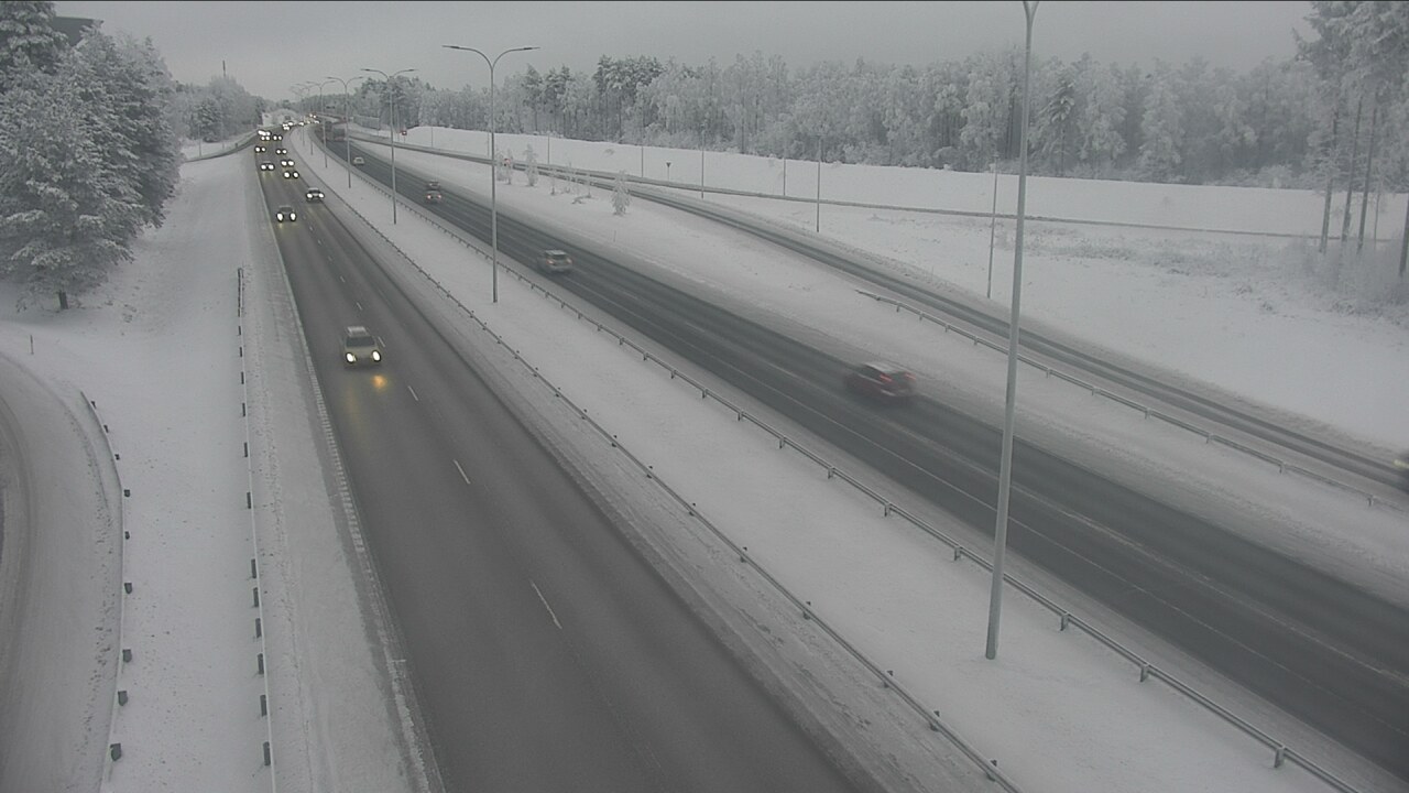 Weather Camera Image Road 4 Oulu, Isko, Oulu, Pohjois-Pohjanmaa