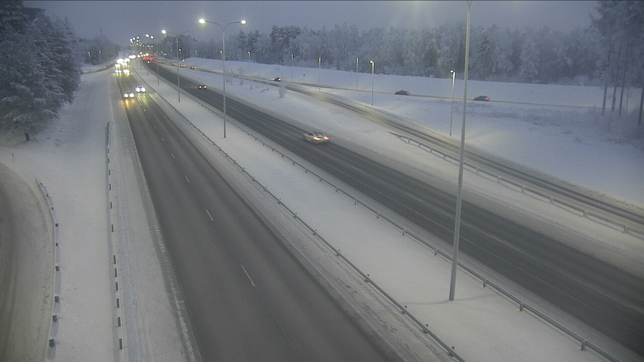 Weather Camera Image Road 4 Oulu, Isko, Oulu, Pohjois-Pohjanmaa